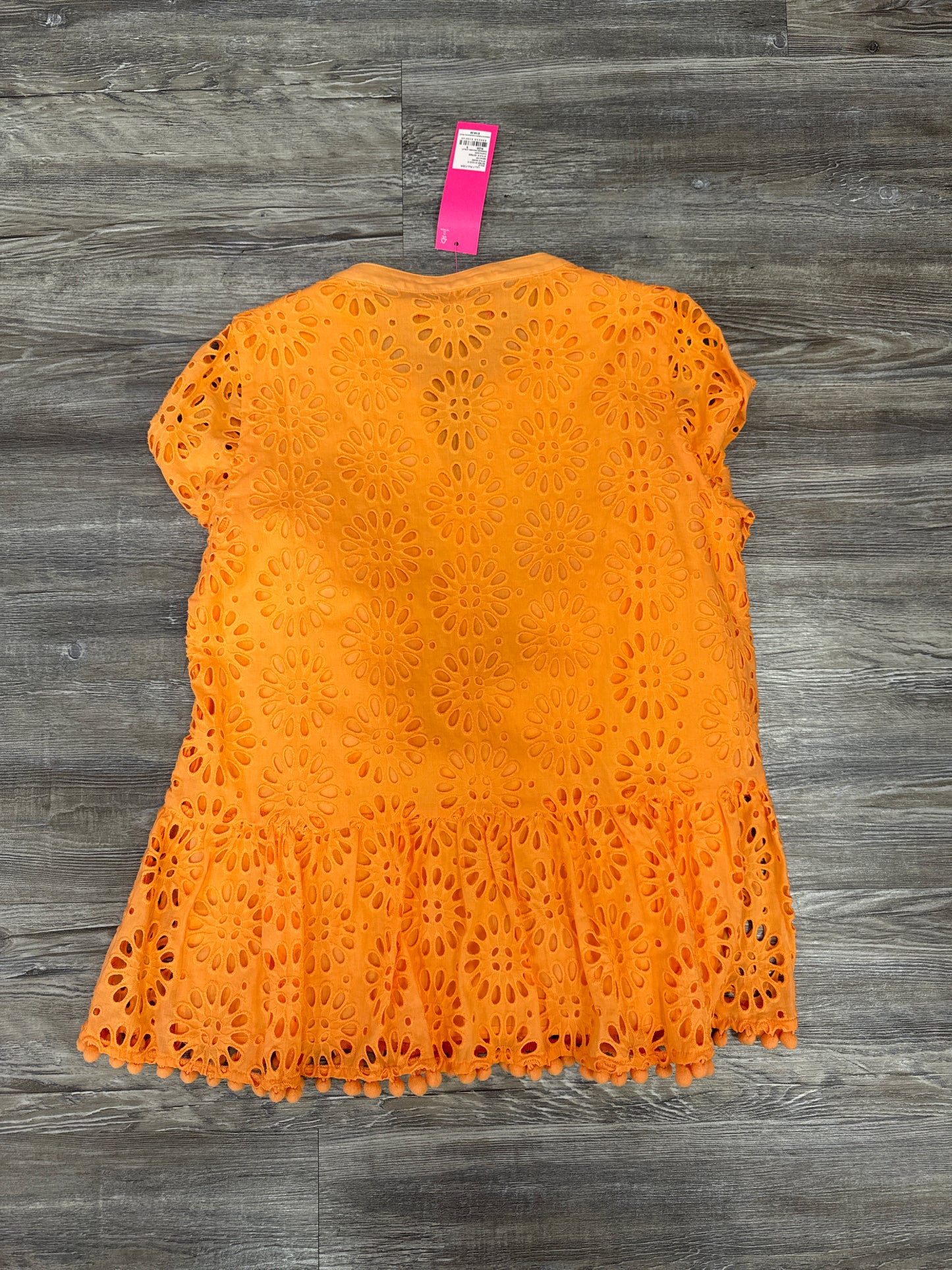 Top Long Sleeve By Lilly Pulitzer In Orange, Size: S