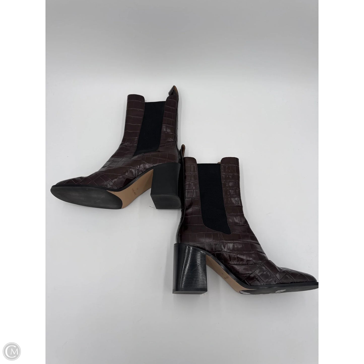 Boots Ankle Heels By & Other Stories In Brown, Size: 9