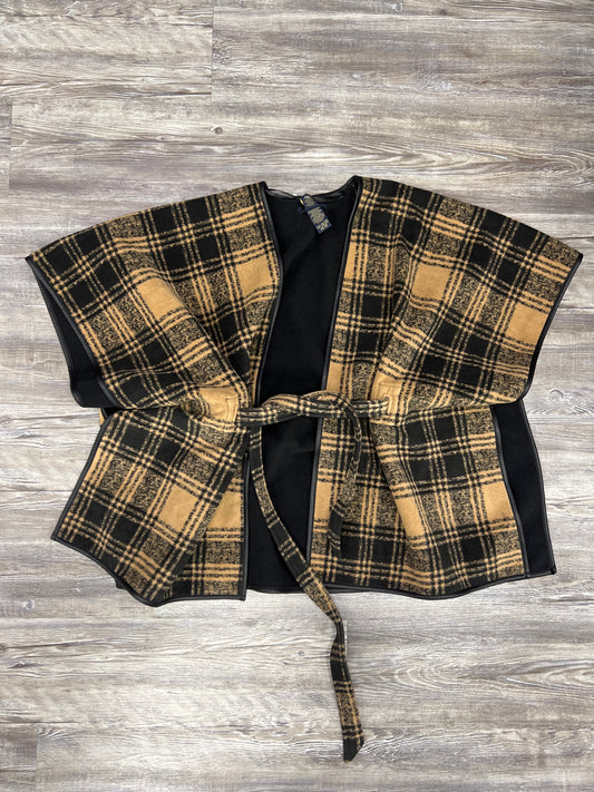 Shawl By Rachel Roy In Plaid Pattern, Size: S