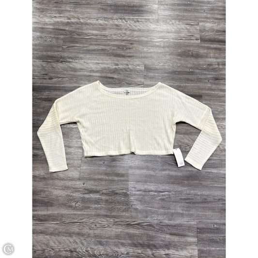 Sweater By Tobi In White, Size: S