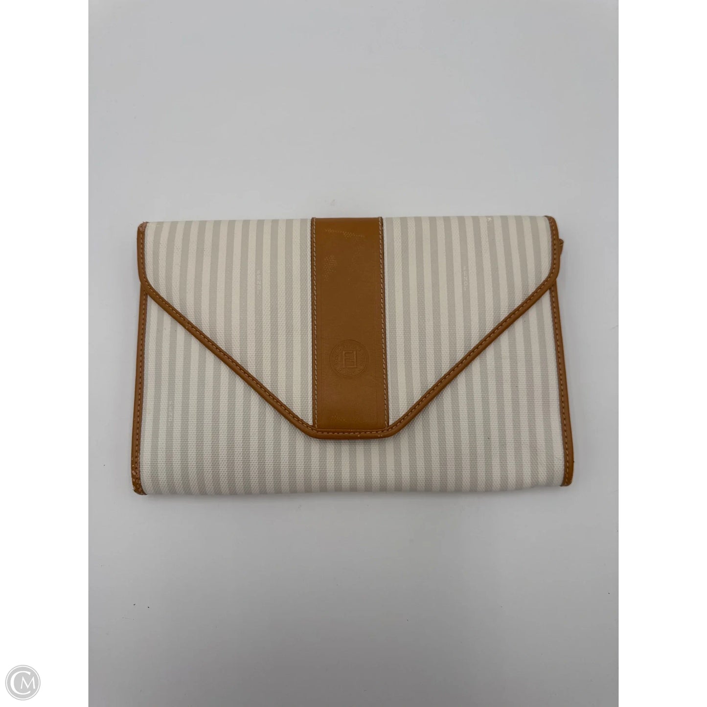 Clutch Luxury Designer By Fendi, Size: Medium