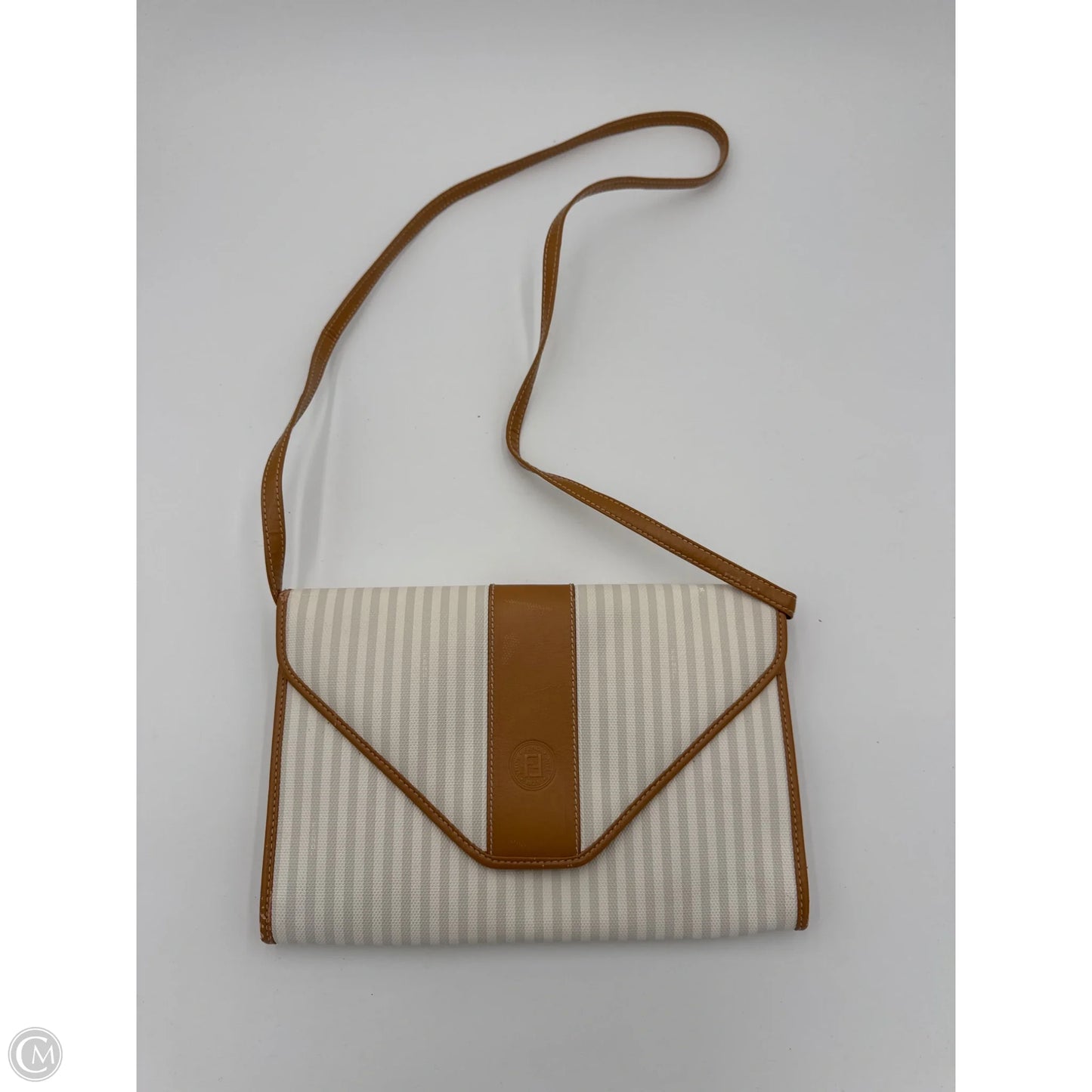 Clutch Luxury Designer By Fendi, Size: Medium