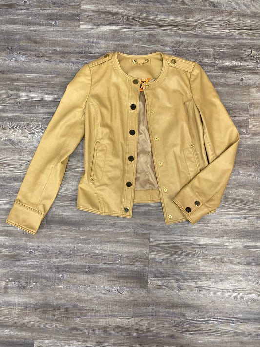 Jacket Leather By Tory Burch  Size: Xs