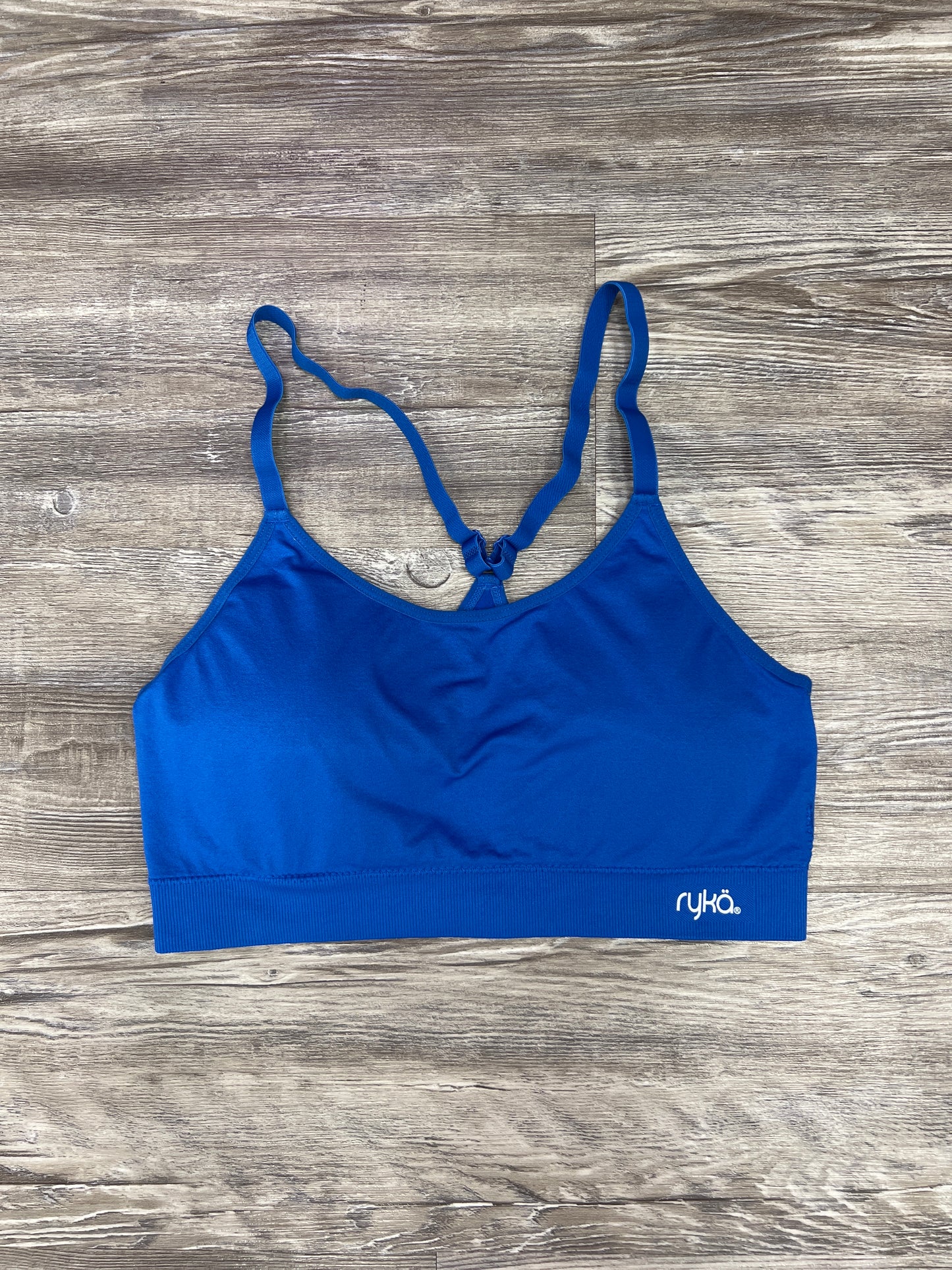 Blue Athletic Bra Ryka, Size Xl