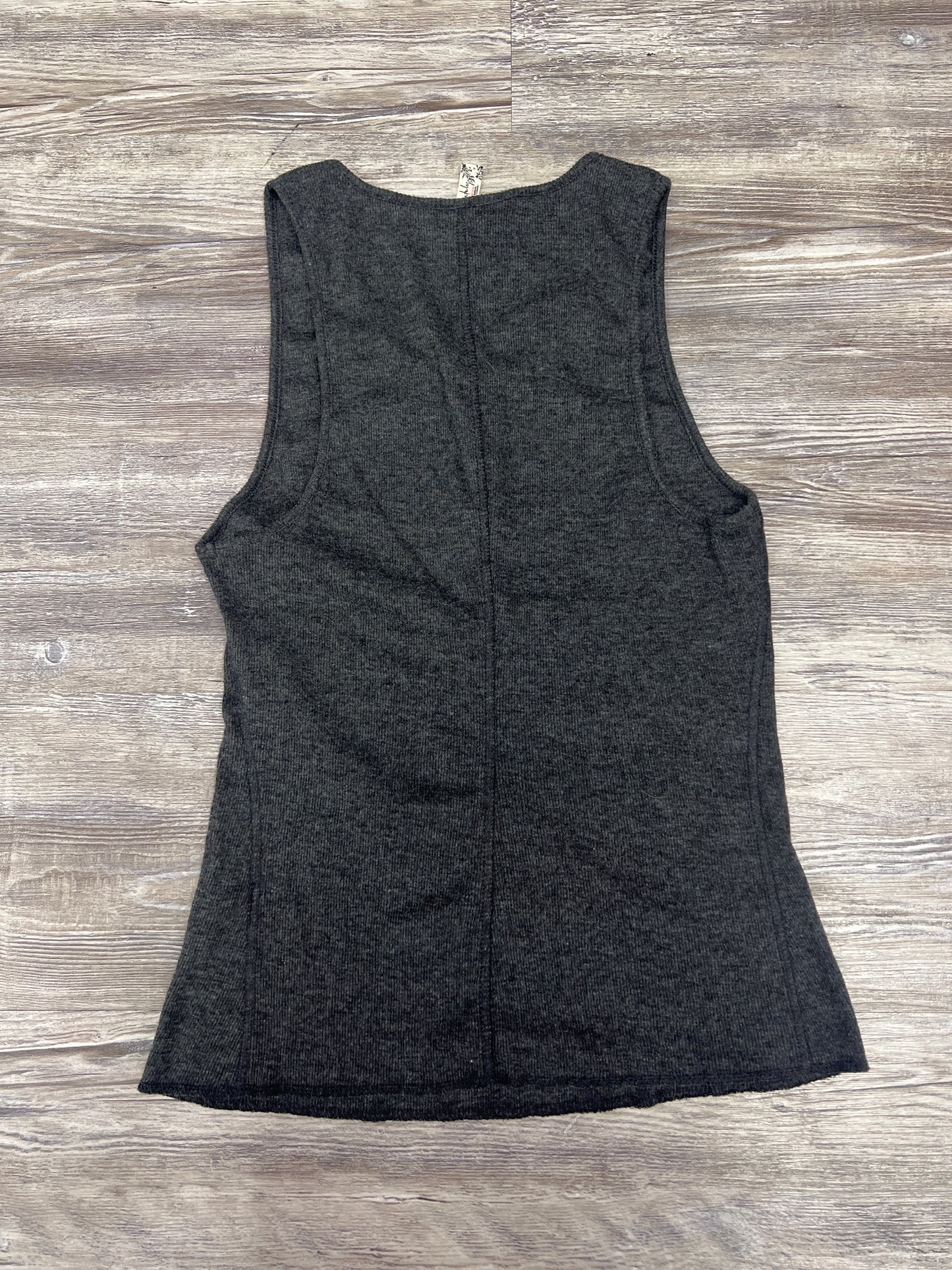 Top Sleeveless By Free People In Grey, Size: M