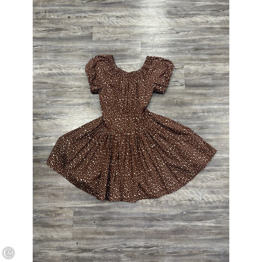 Dress Casual Short By J. Crew In Brown & White