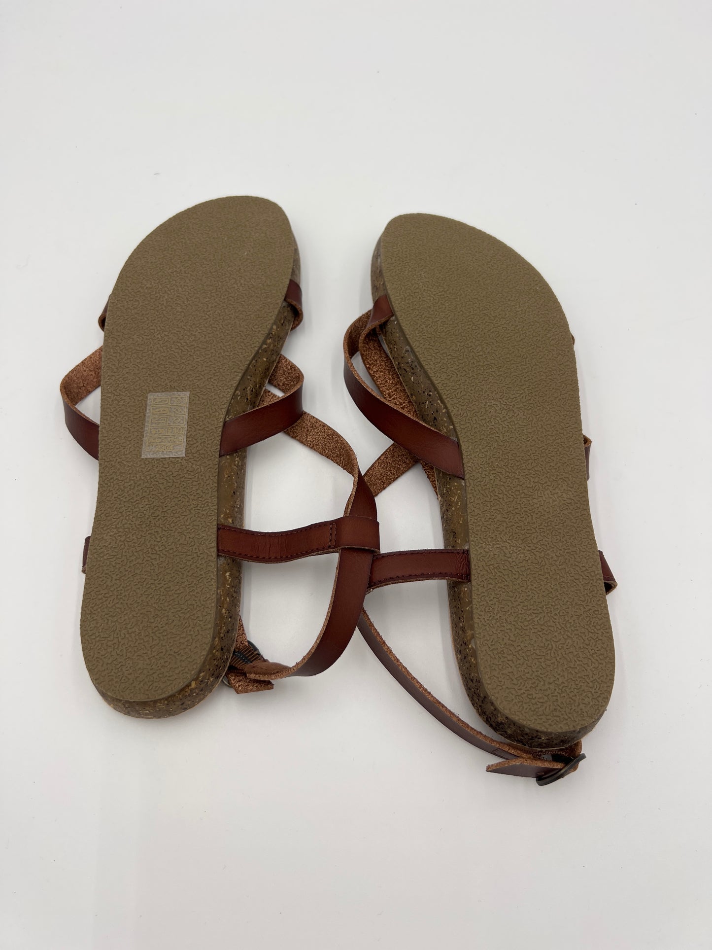 Sandals Flats By Blowfish In Brown, Size: 10