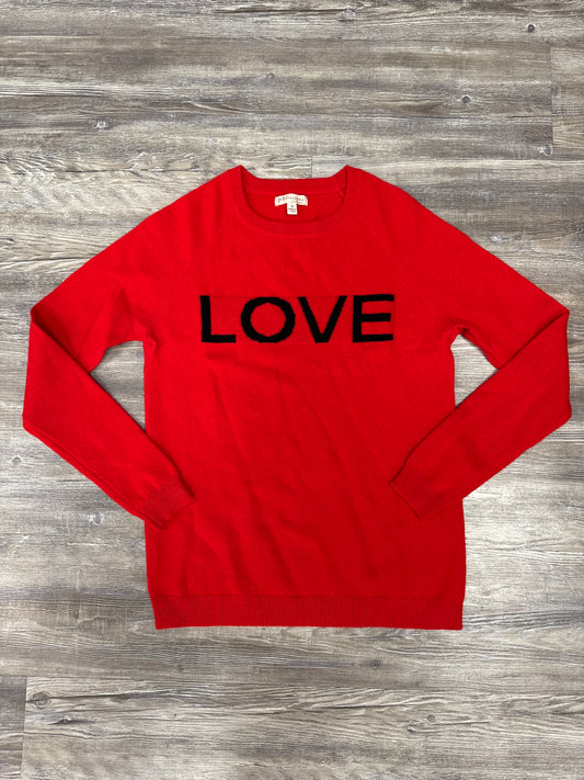 Sweater Cashmere By Philosophy In Red, Size: S