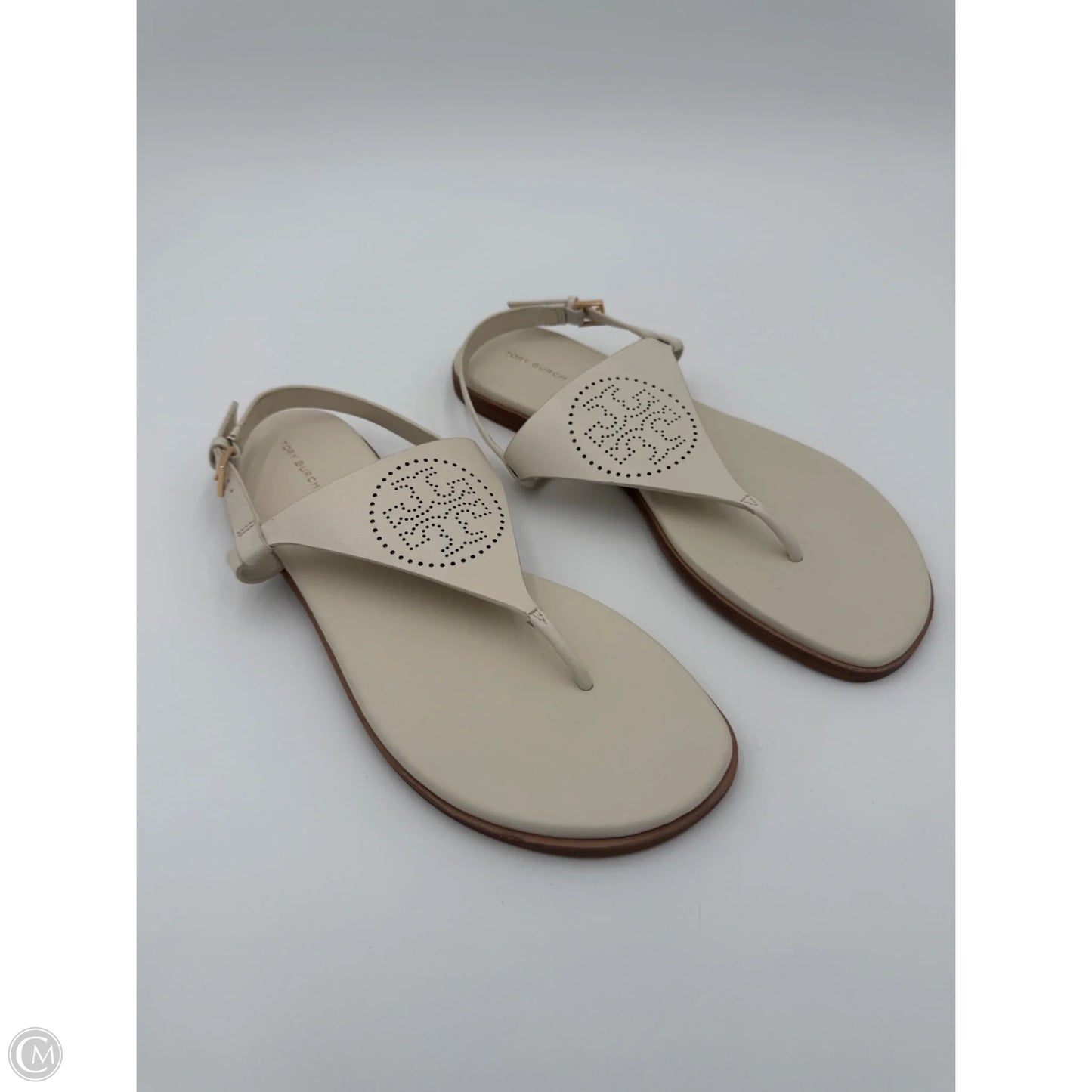 Sandals Designer By Tory Burch In White, Size: 10