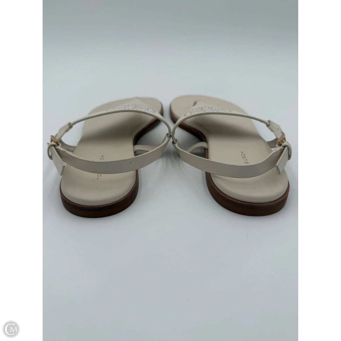 Sandals Designer By Tory Burch In White, Size: 10