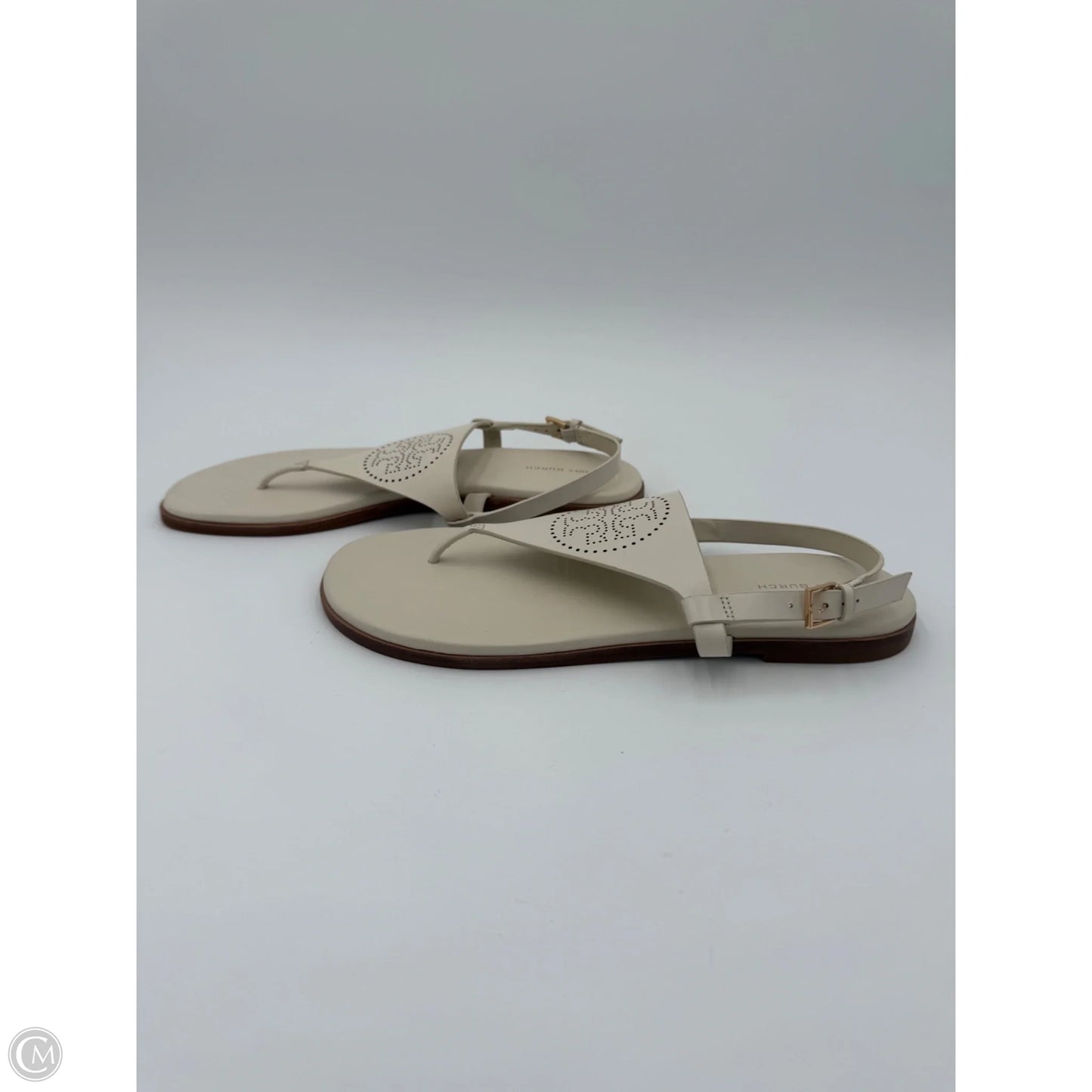 Sandals Designer By Tory Burch In White, Size: 10