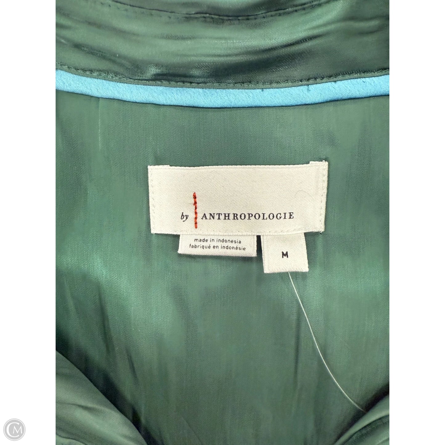 Top Long Sleeve By Anthropologie In Green, Size: M