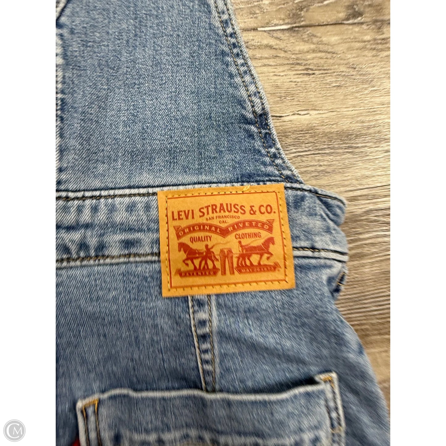 Overalls By Levis In Blue Denim, Size: 0