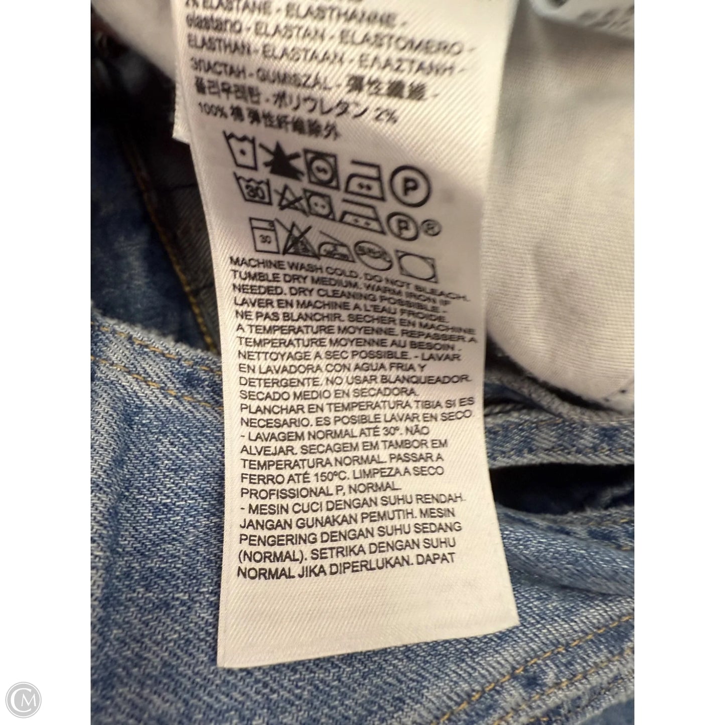 Overalls By Levis In Blue Denim, Size: 0