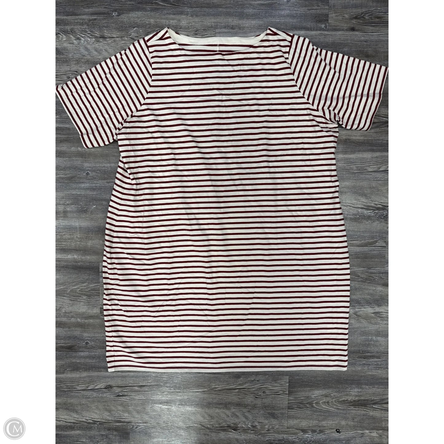 Dress Casual Midi By Clothes Mentor In Striped Pattern, Size: 4x