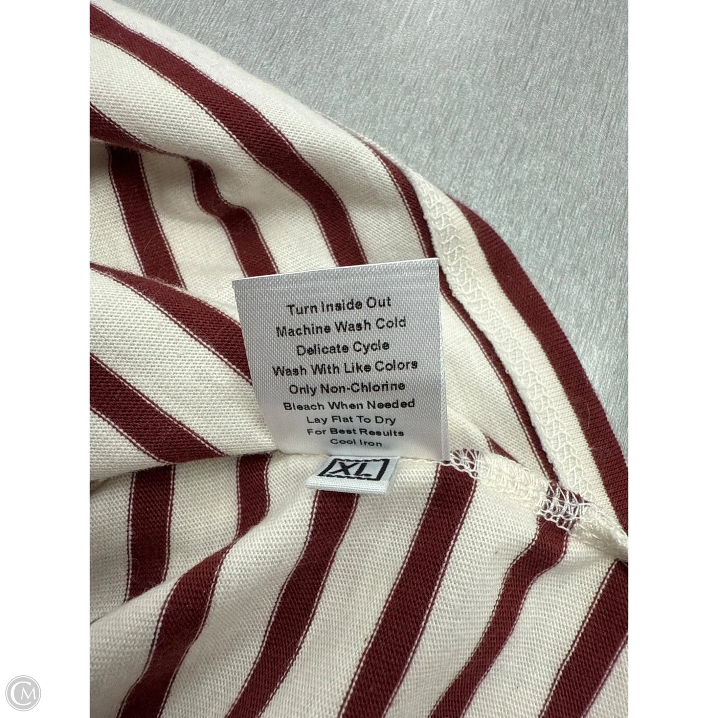 Dress Casual Midi By Clothes Mentor In Striped Pattern, Size: 4x