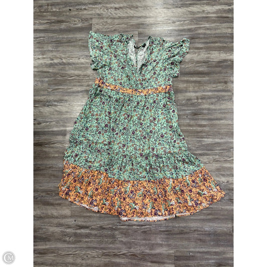 Dress Casual Maxi By Torrid In Teal, Size: 3x