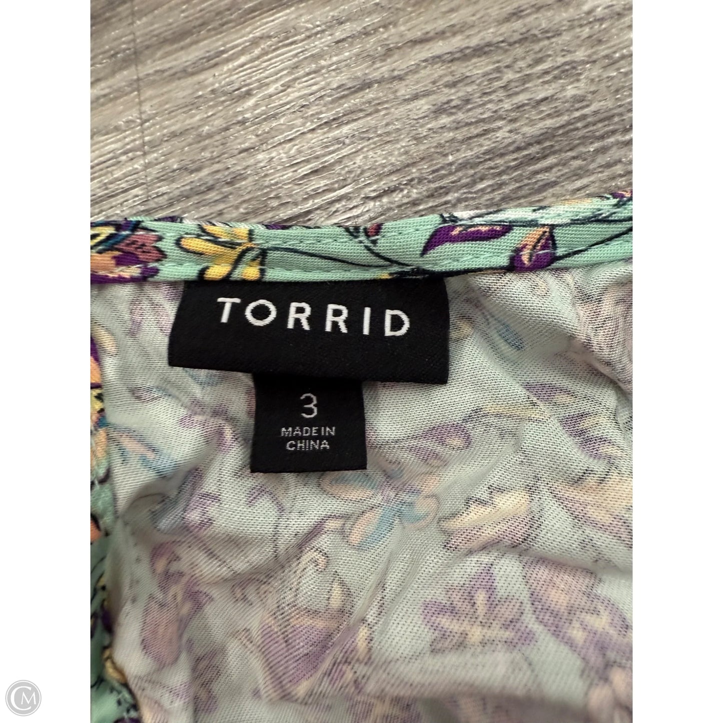 Dress Casual Maxi By Torrid In Teal, Size: 3x