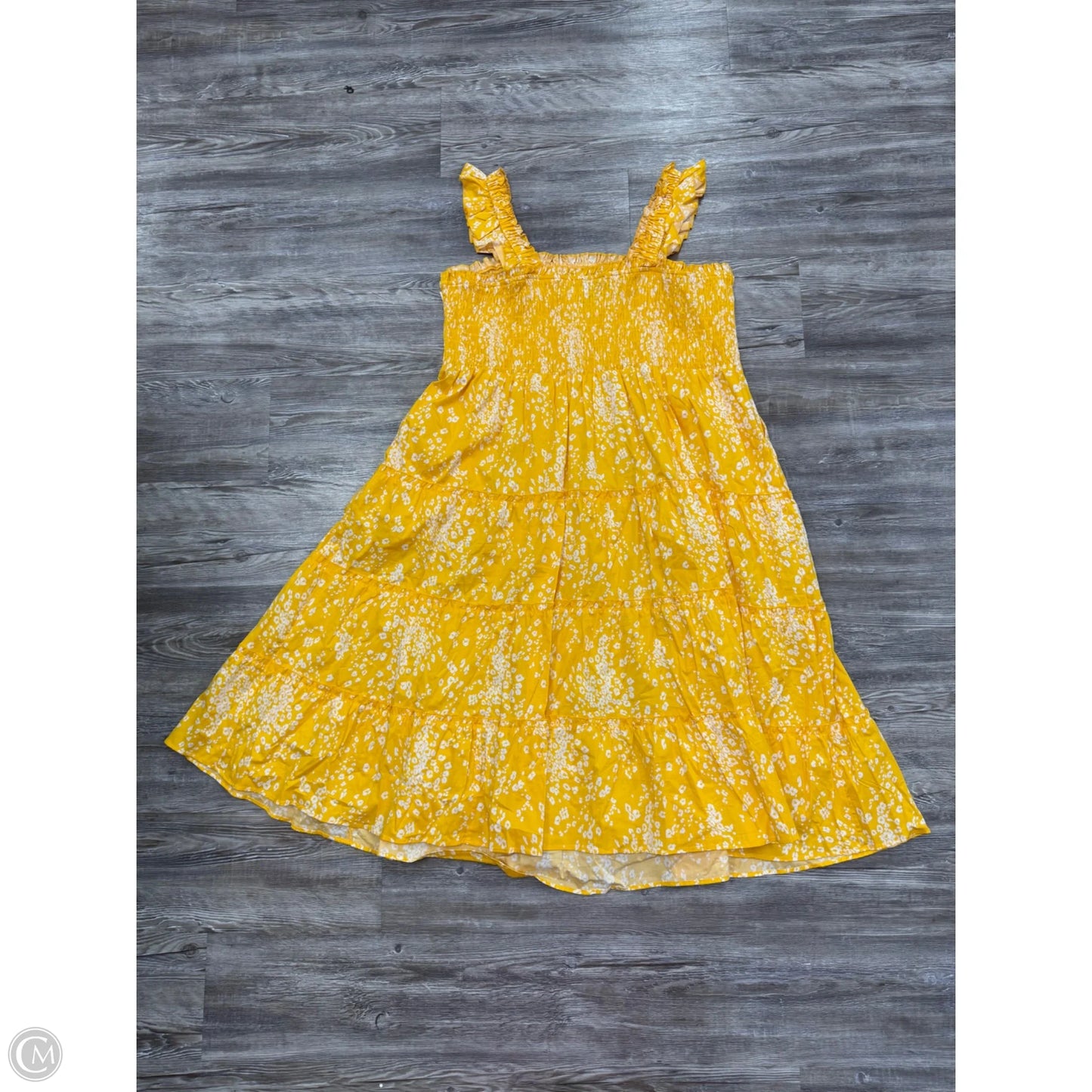 Dress Casual Maxi By Torrid In Yellow, Size: 3x