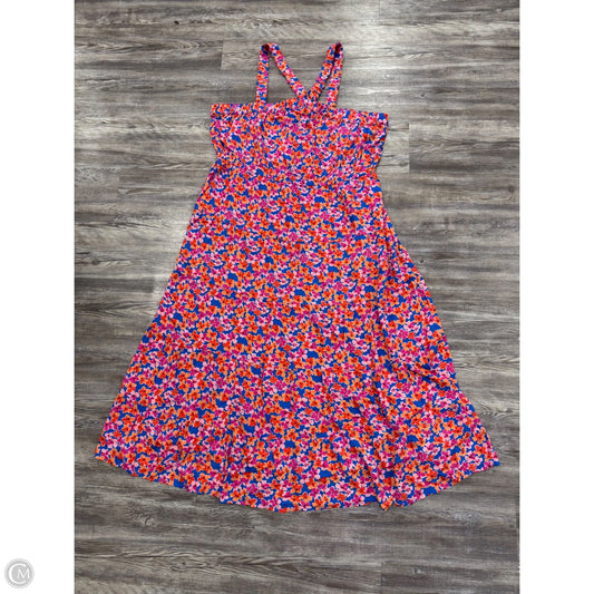 Dress Casual Maxi By Skies Are Blue In Floral Print, Size: 2x