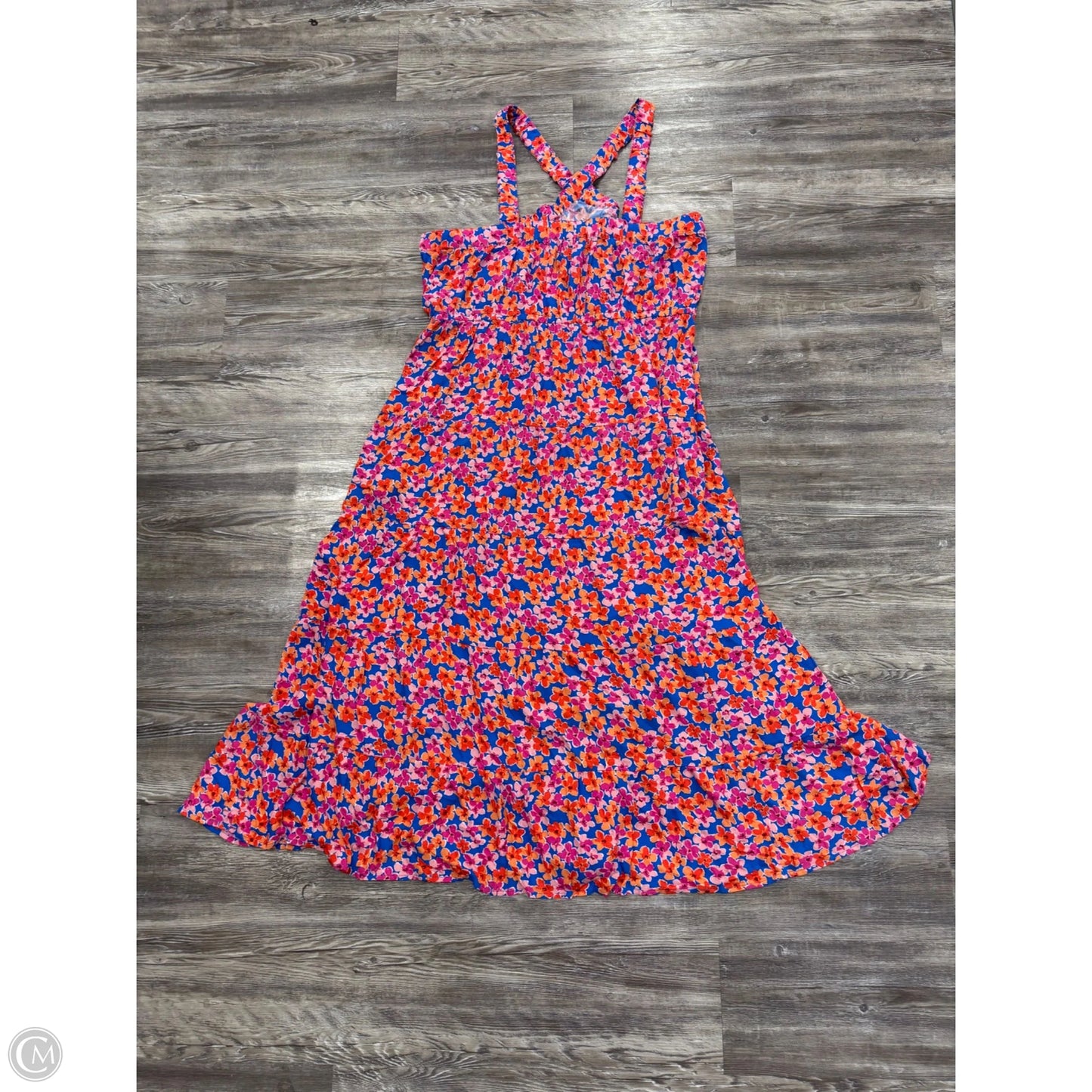 Dress Casual Maxi By Skies Are Blue In Floral Print, Size: 2x