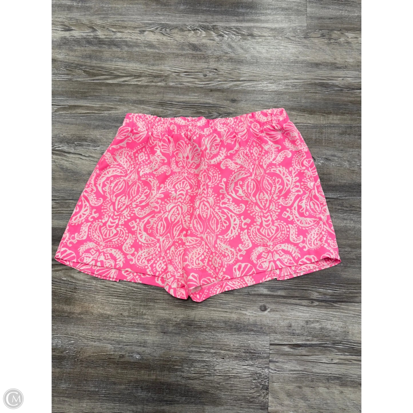 Shorts Designer By Lilly Pulitzer In Pink & White, Size: 6