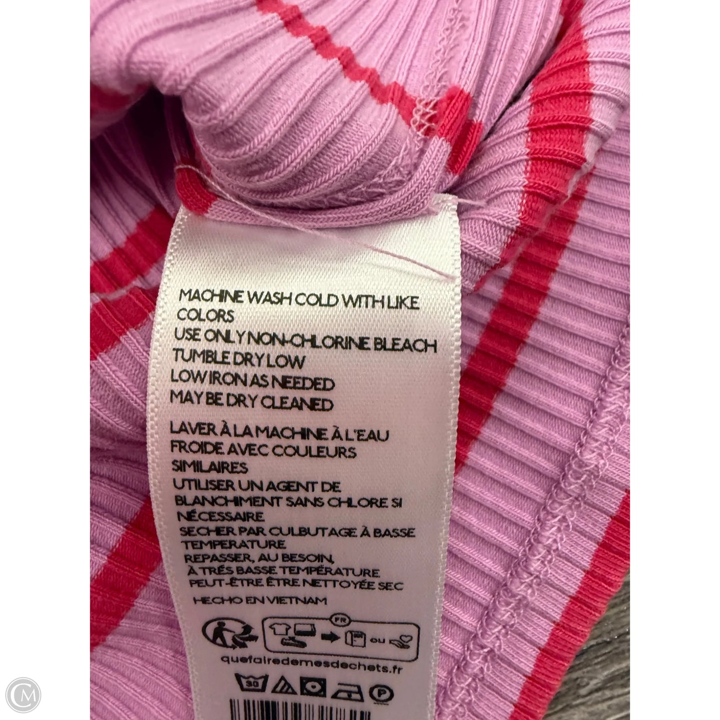 Top Sleeveless By Free People In Striped Pattern, Size: Xl