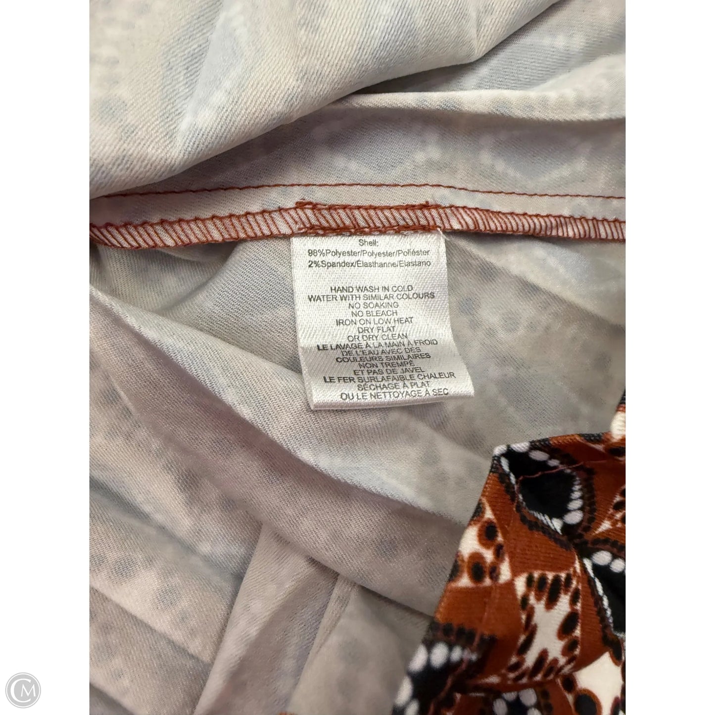 Dress Casual Midi By Ciebon In Black & Brown, Size: Xs