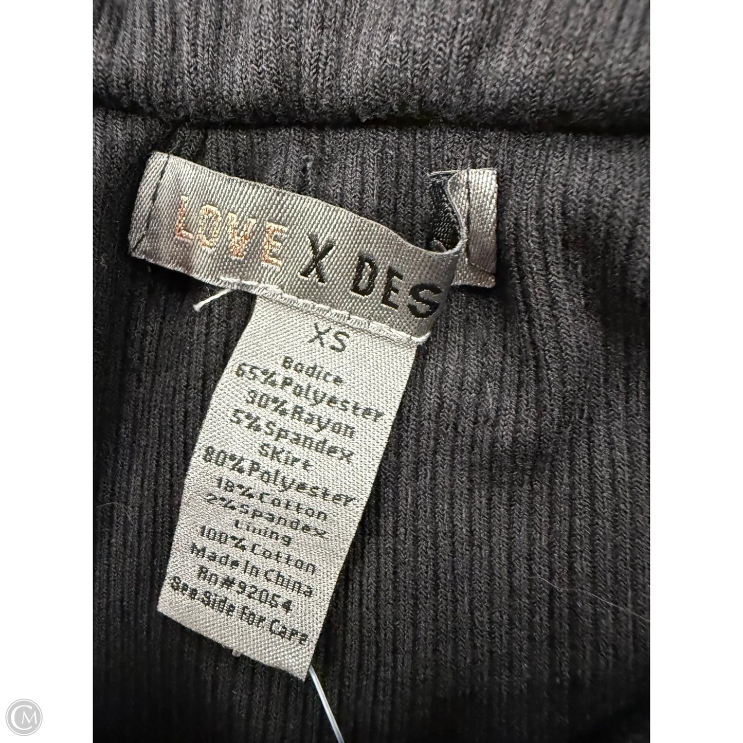 Dress Casual Maxi By Love By Design In Black, Size: Xs