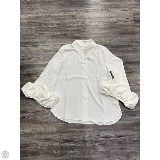 Top Long Sleeve By Endless Rose In White, Size: Xs