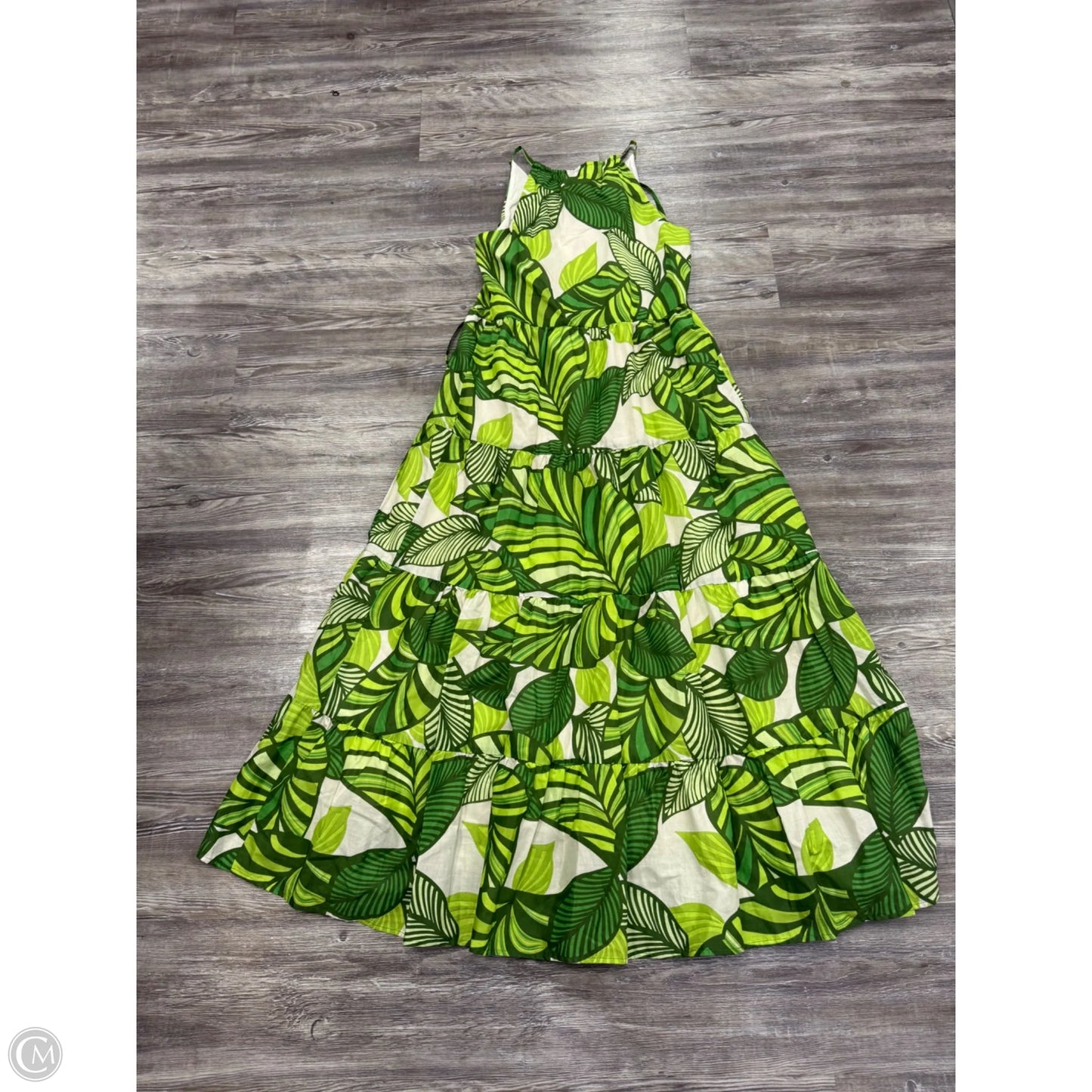 Dress Casual Maxi By Flora Bea In Green, Size: Xs