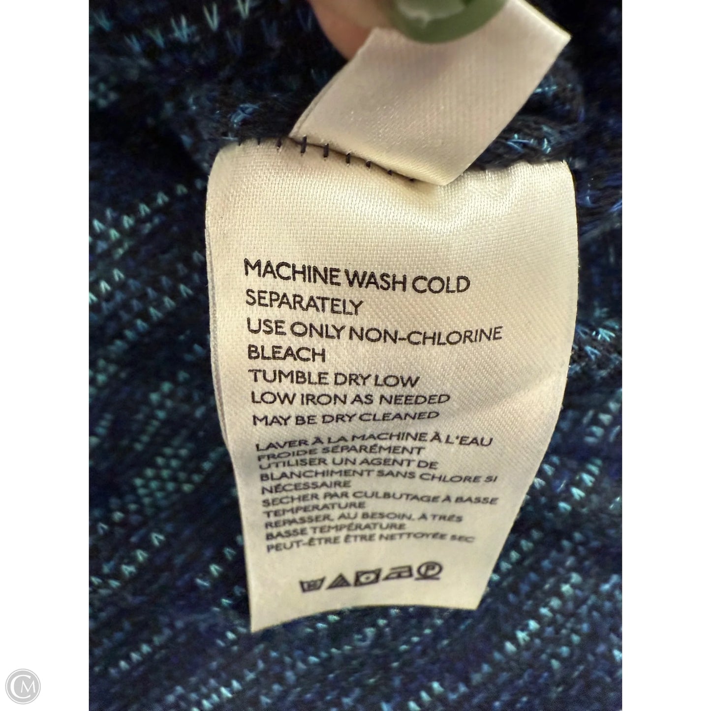 Top Long Sleeve By Free People In Blue, Size: S
