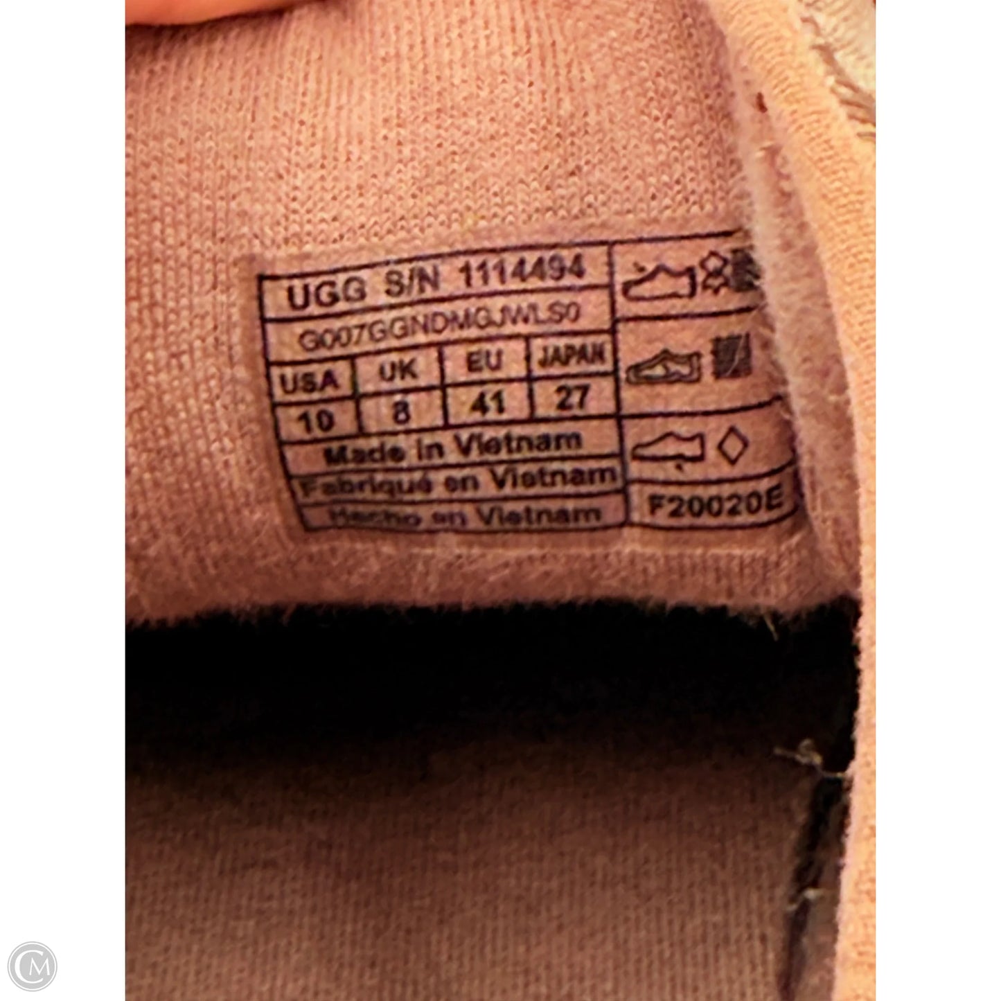 Shoes Designer By Ugg In Brown, Size: 10