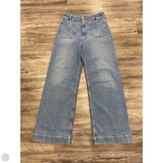 Jeans Wide Leg By Maeve In Blue Denim, Size: 10