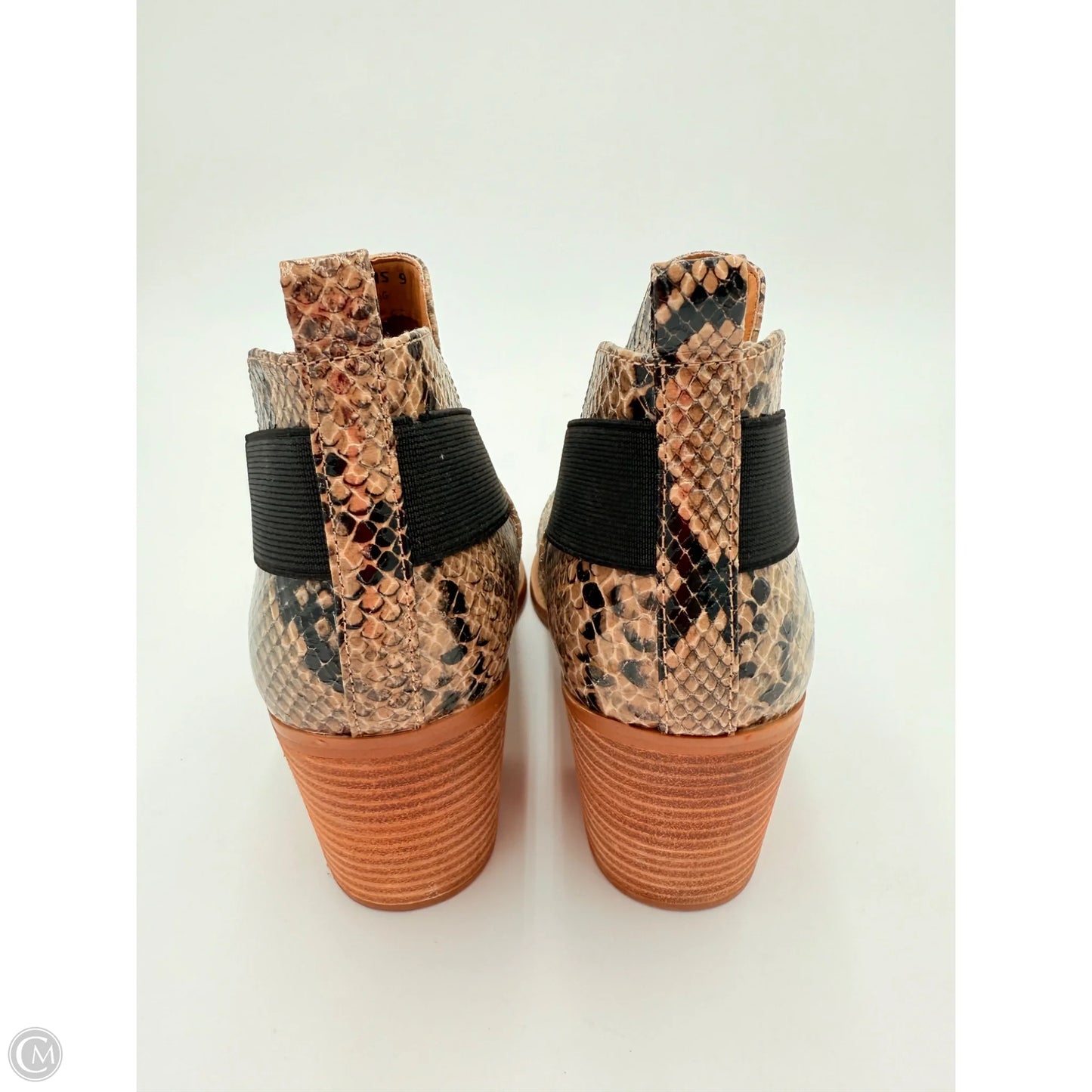 Boots Ankle Heels By Dolce Vita In Snakeskin Print, Size: 9