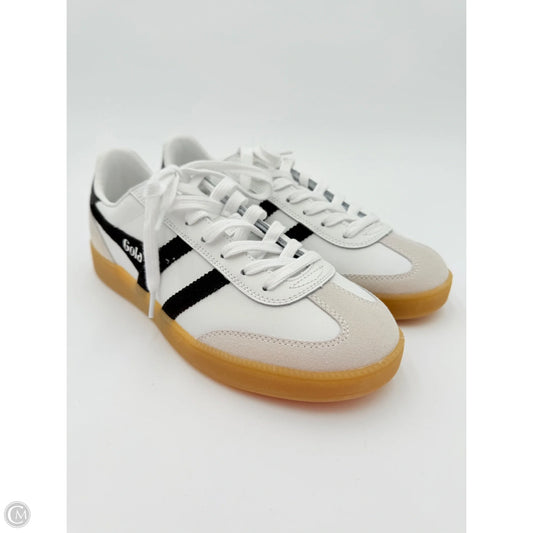 Shoes Sneakers By Gola In Black & White, Size: 9