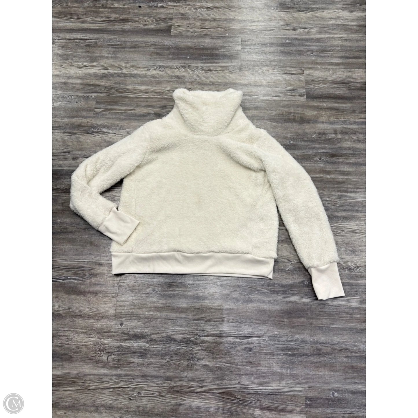 Athletic Sweatshirt Collar By 90 Degrees By Reflex In White, Size: Xl