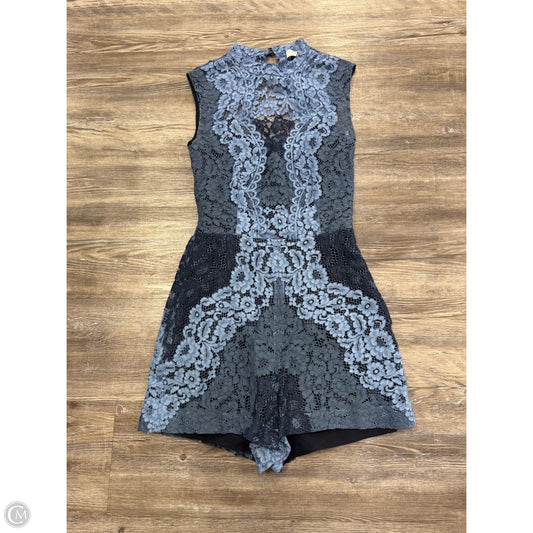 Romper Designer By Sandro In Blue, Size: S