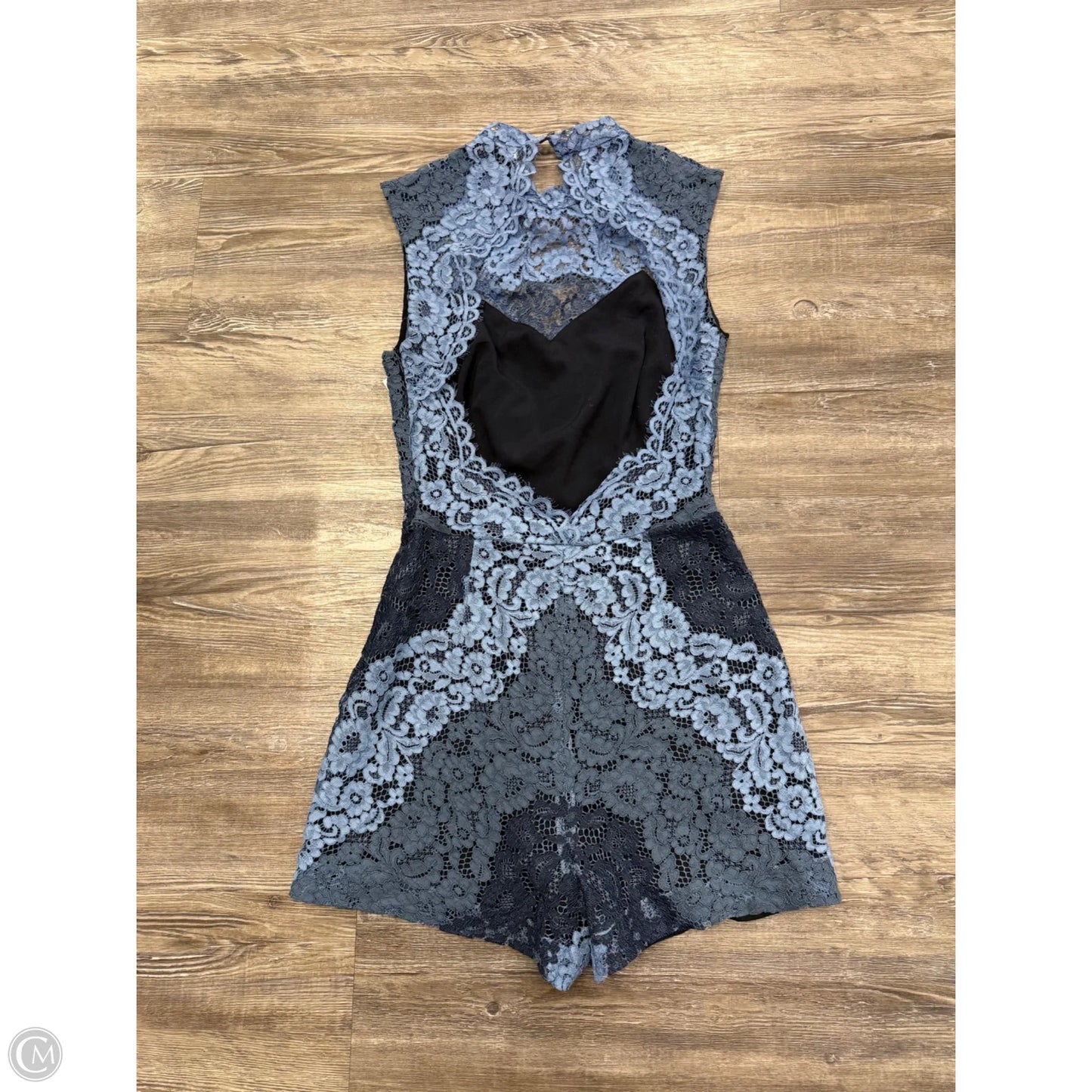 Romper Designer By Sandro In Blue, Size: S