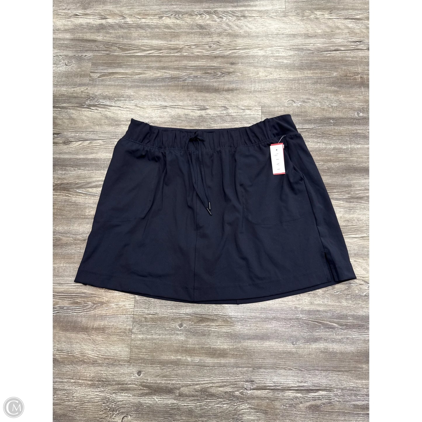 Athletic Skirt By Livi Active In Navy, Size: 2x