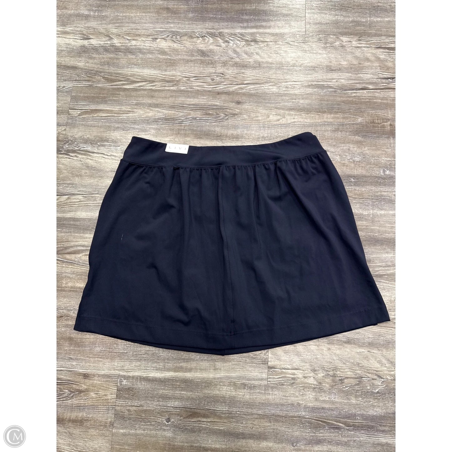 Athletic Skirt By Livi Active In Navy, Size: 2x