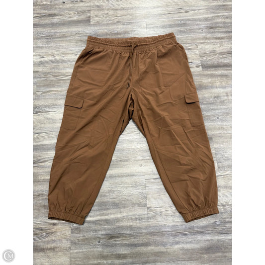 Athletic Pants By Gapfit In Brown, Size: 2x