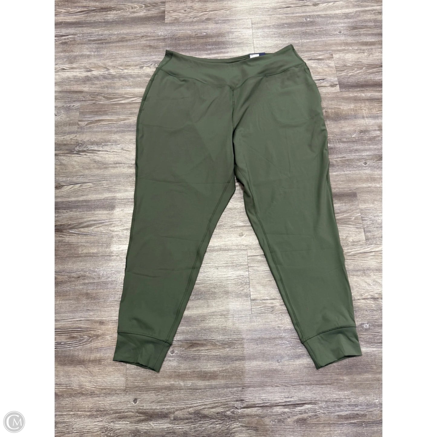 Athletic Pants By Tek Gear In Green, Size: 2x