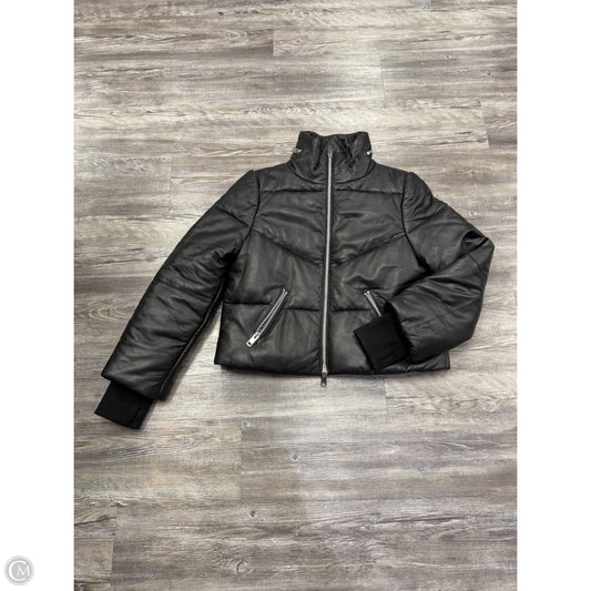 Jacket Puffer & Quilted By Walter Baker In Black, Size: M