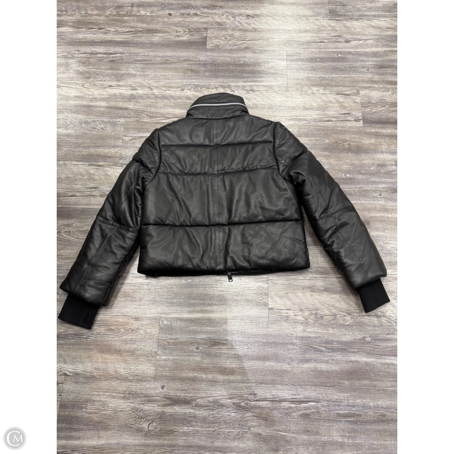 Jacket Puffer & Quilted By Walter Baker In Black, Size: M