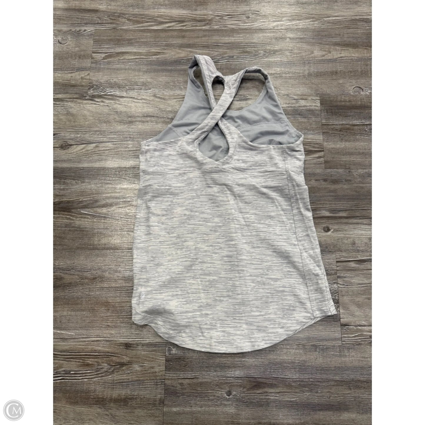 Athletic Tank Top By Lululemon In Grey, Size: 8
