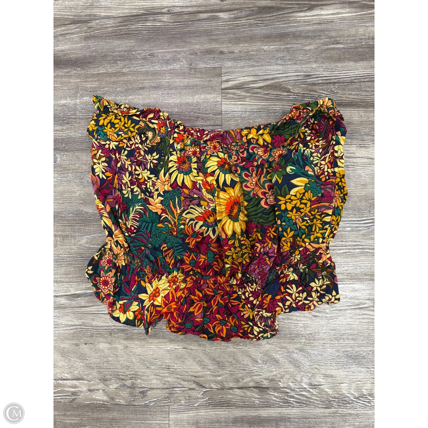 Top Sleeveless By Maeve In Floral Print, Size: L