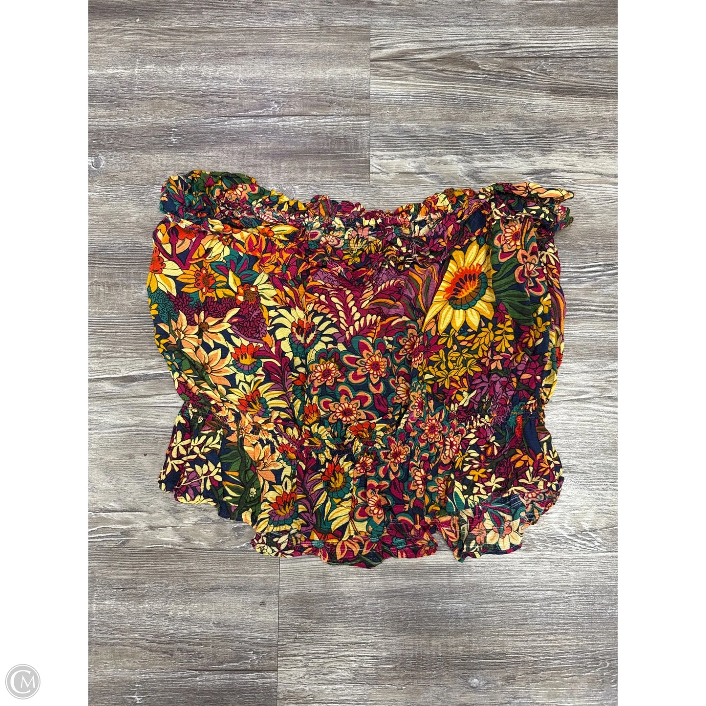 Top Sleeveless By Maeve In Floral Print, Size: L