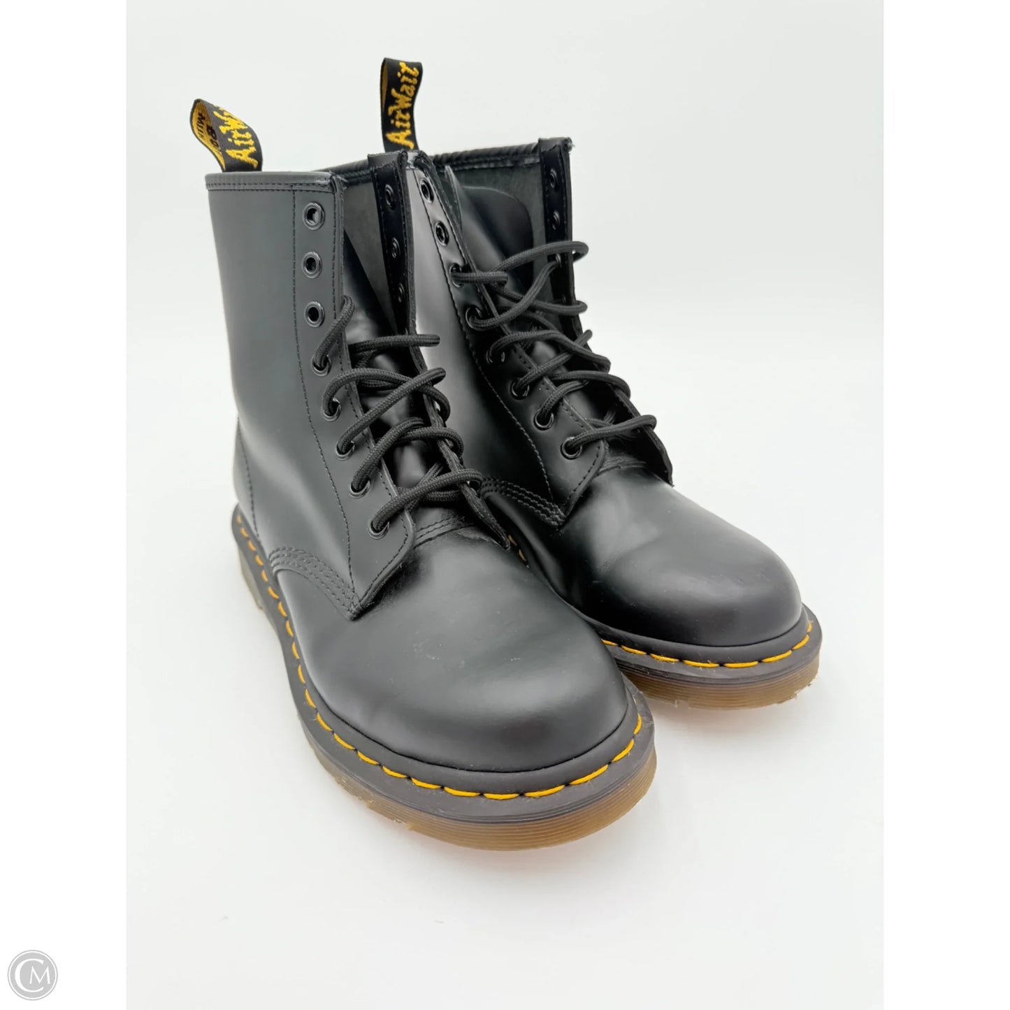 Boots Combat By Dr Martens In Black, Size: 8