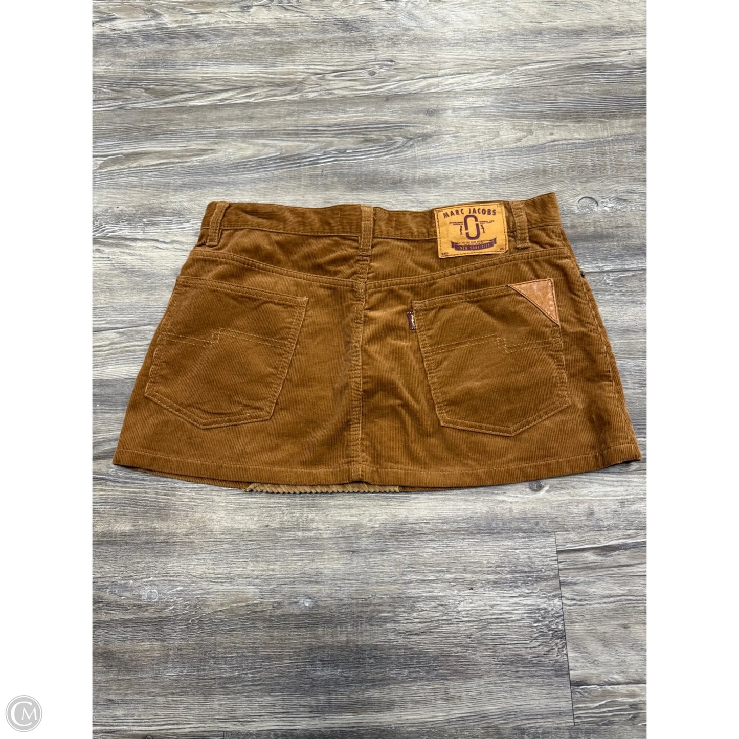 Skirt Luxury Designer By Marc Jacobs In Brown, Size: 8